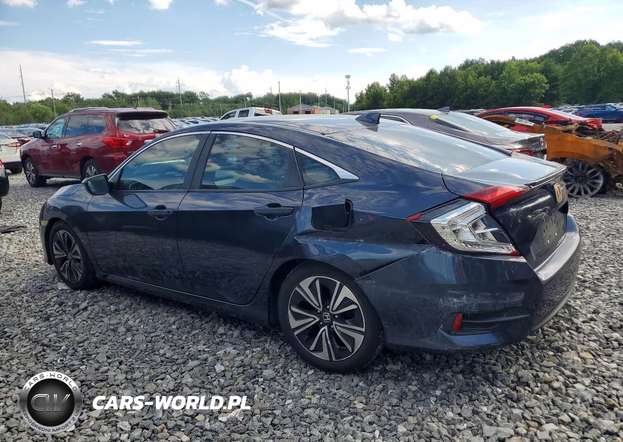 2017 Honda Civic Ex VIN:19XFC1F30HE016310 - 2