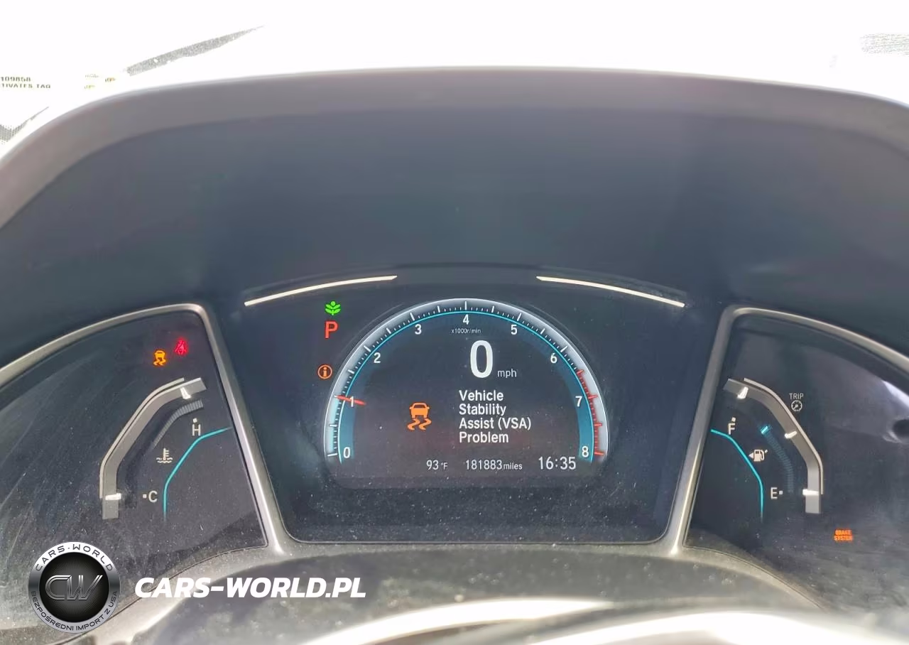 2017 Honda Civic Ex VIN:19XFC1F30HE016310 - 9