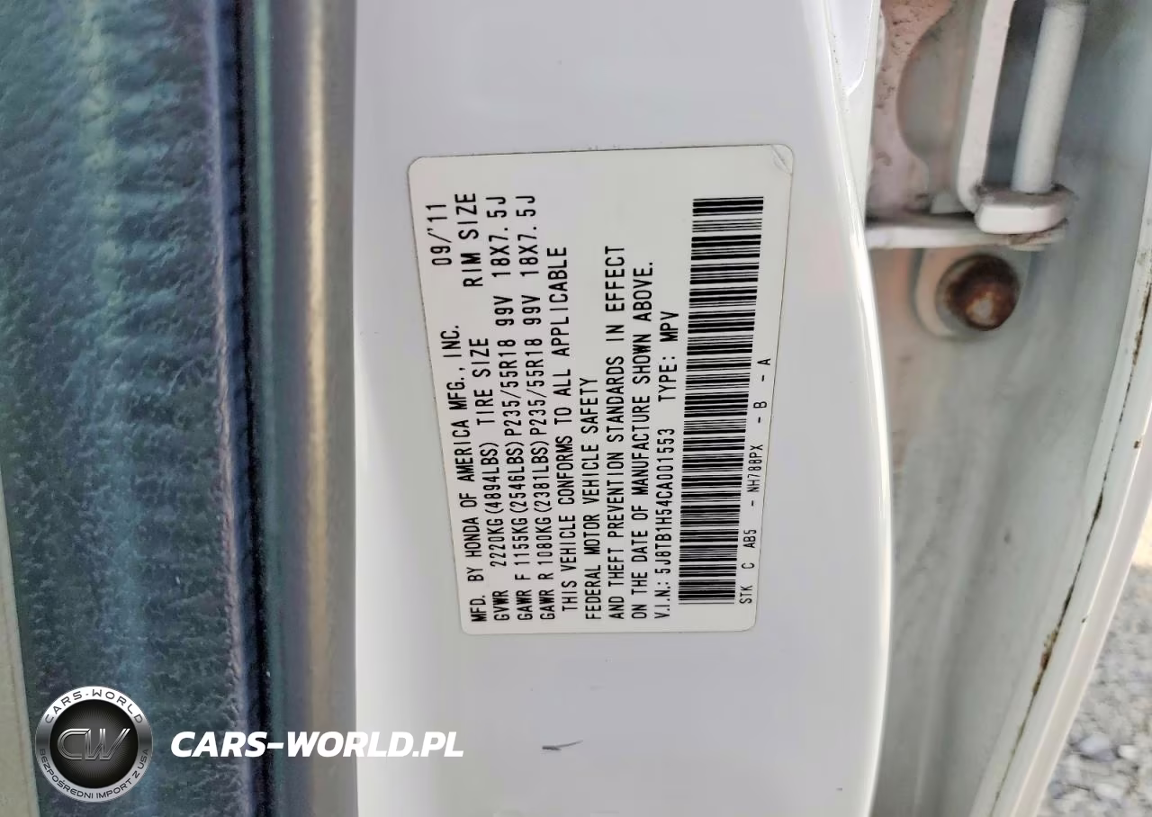 2012 Acura Rdx Technology VIN:5J8TB1H54CA001553 - 13