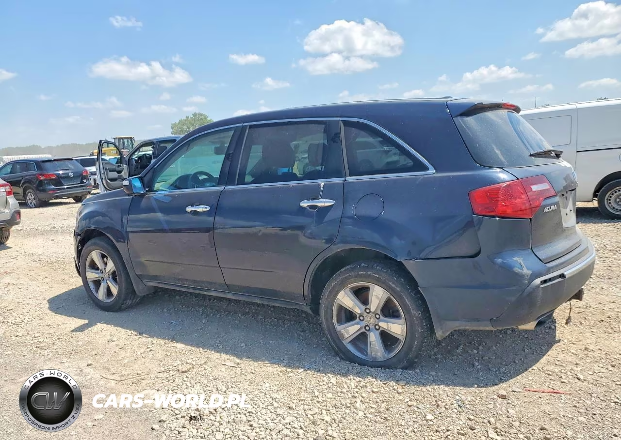 2010 Acura Mdx VIN:2HNYD2H28AH531379 - 2