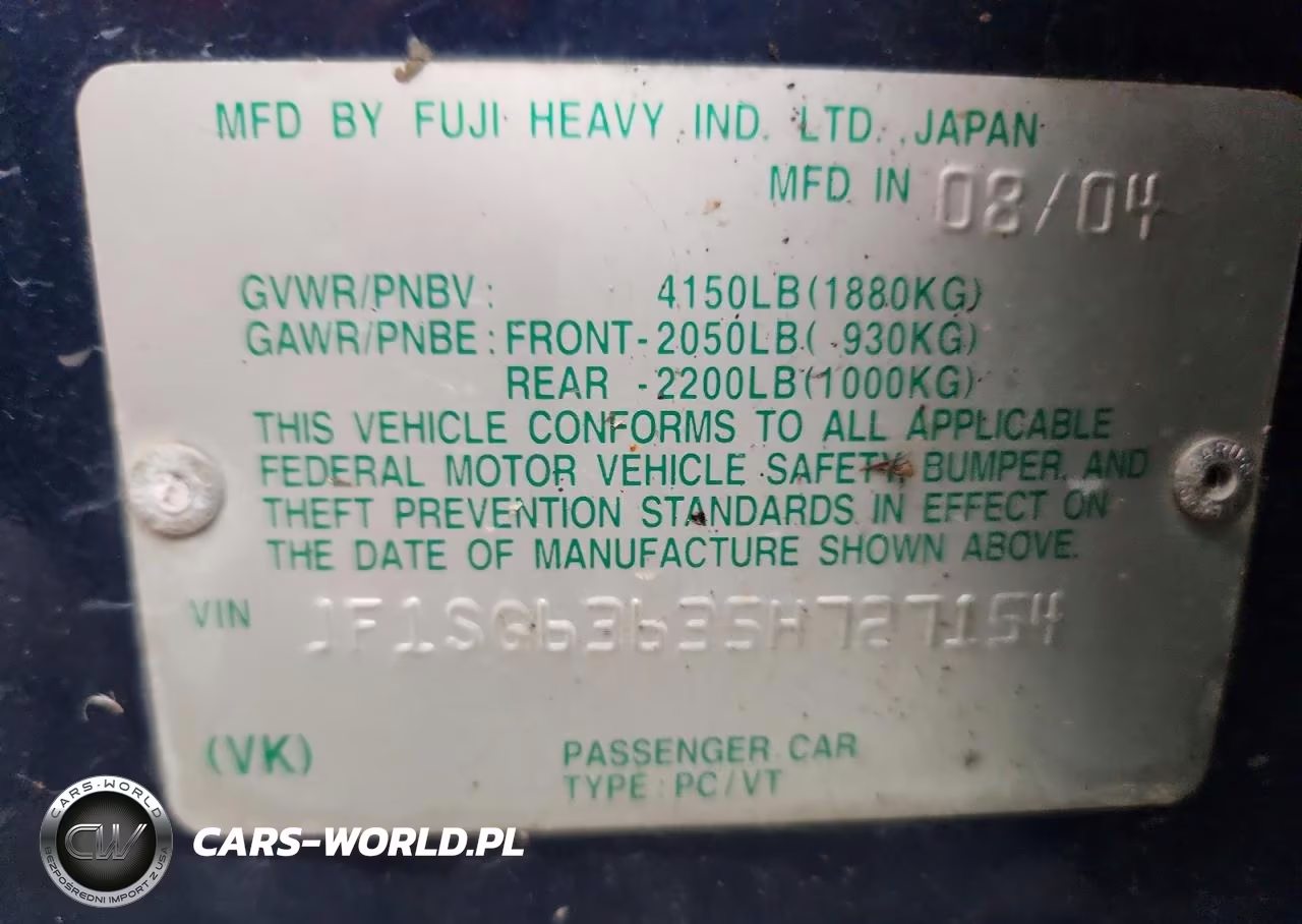 2005 Subaru Forester 2.5X VIN:JF1SG63635H727154 - 12