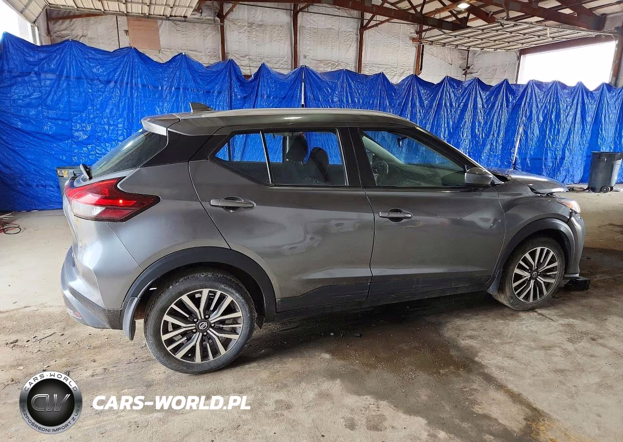 2021 Nissan Kicks Sv VIN:3N1CP5CV1ML518076 - 3