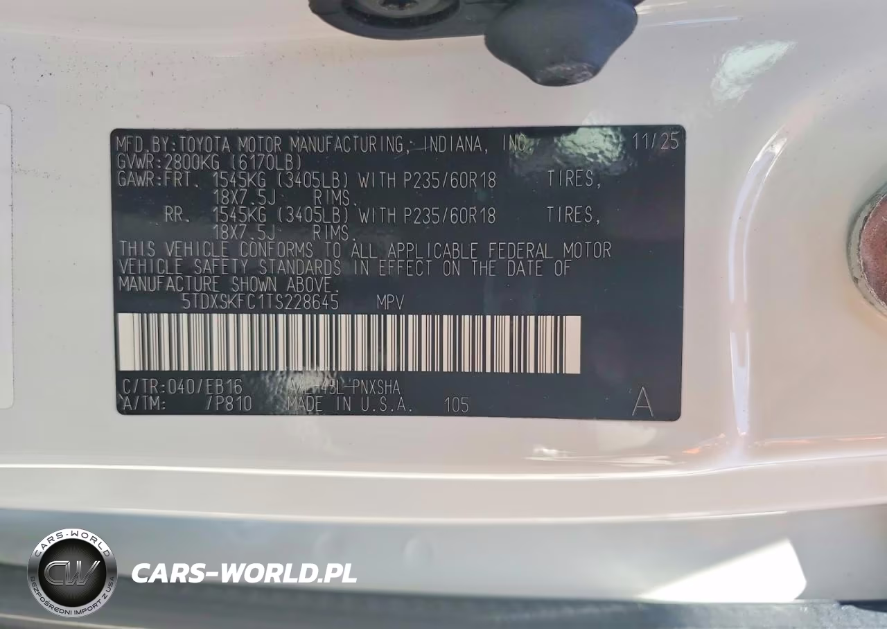 2026 Toyota Sienna Xse VIN:5TDXSKFC1TS228645 - 13