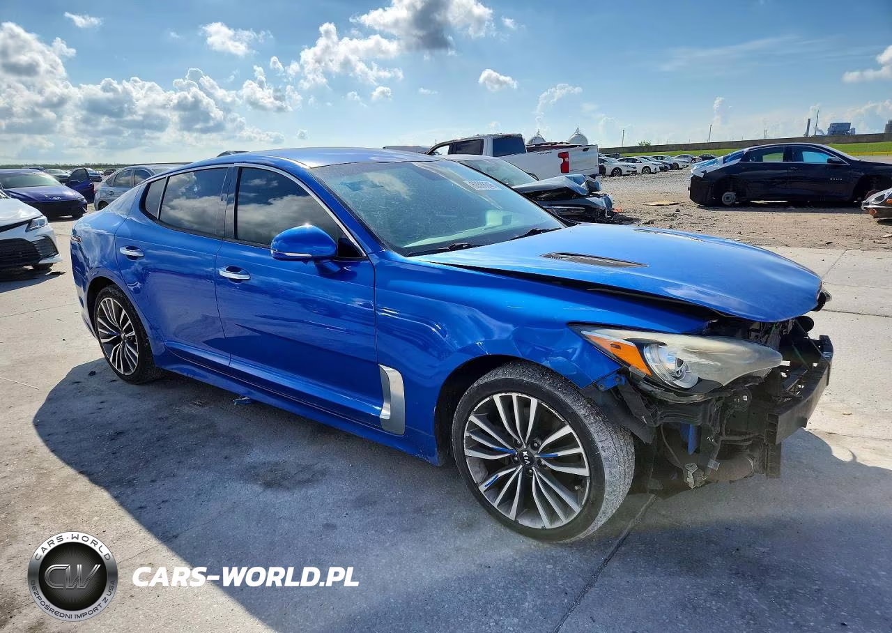 2019 Kia Stinger Base VIN:KNAE15LA3K6060050 - 4