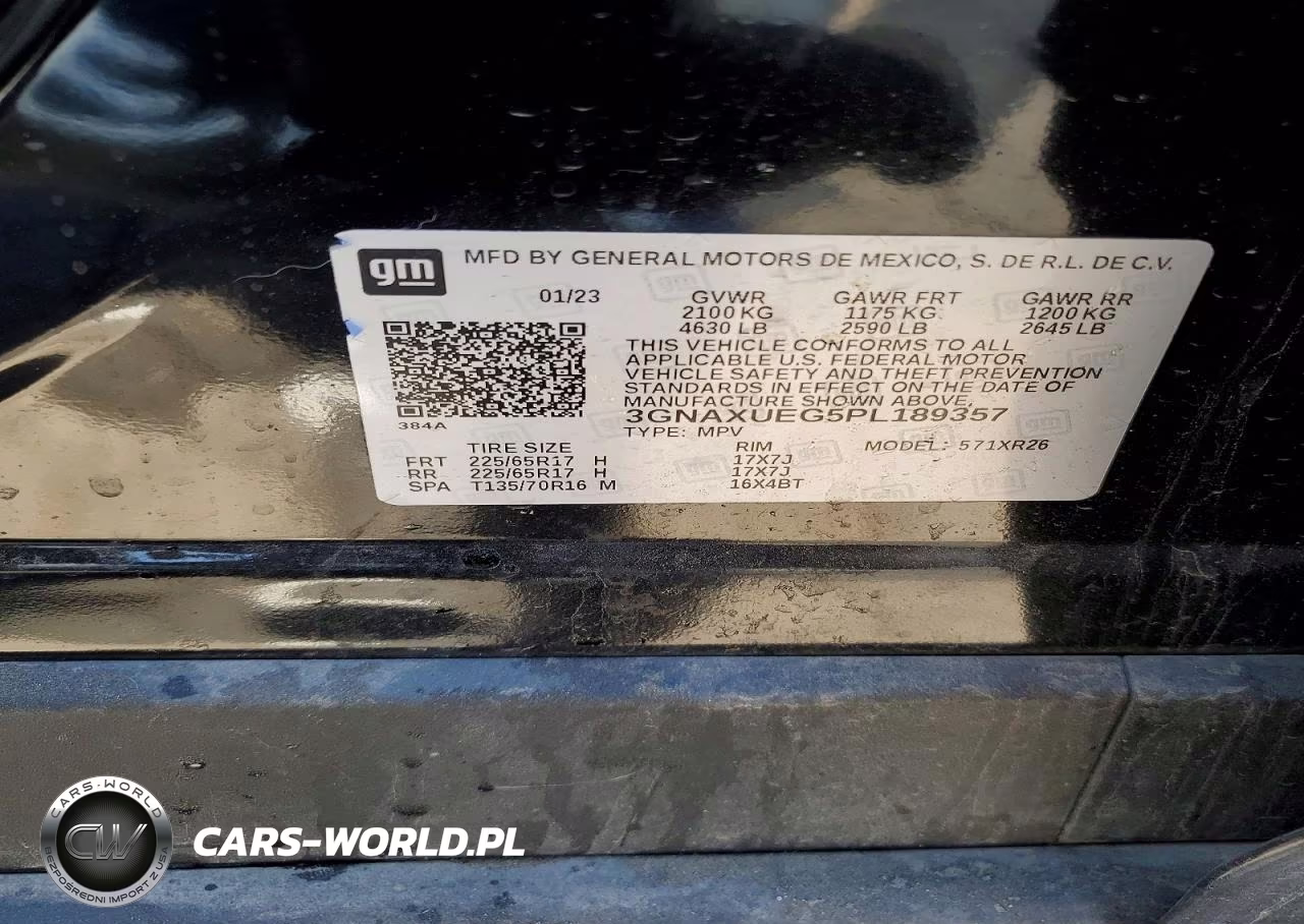 2023 Chevrolet Equinox Lt VIN:3GNAXUEG5PL189357 - 12