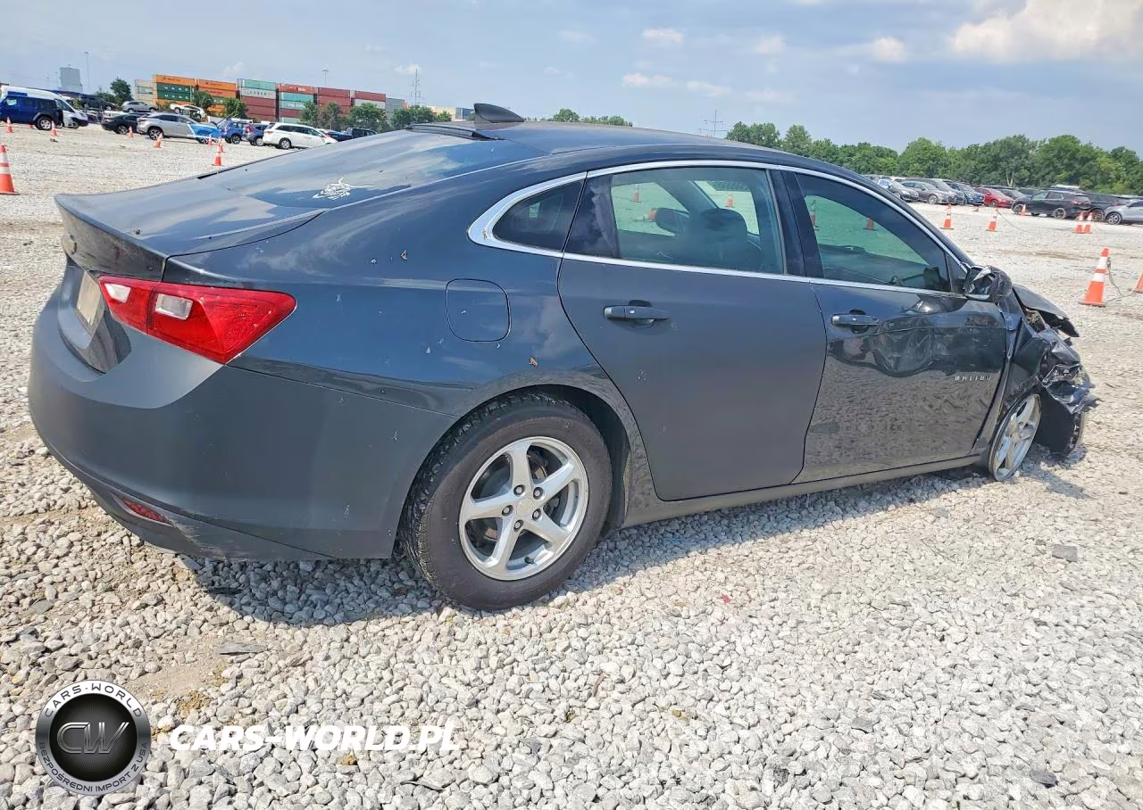 2017 Chevrolet Malibu Ls VIN:1G1ZB5ST2HF181951 - 3
