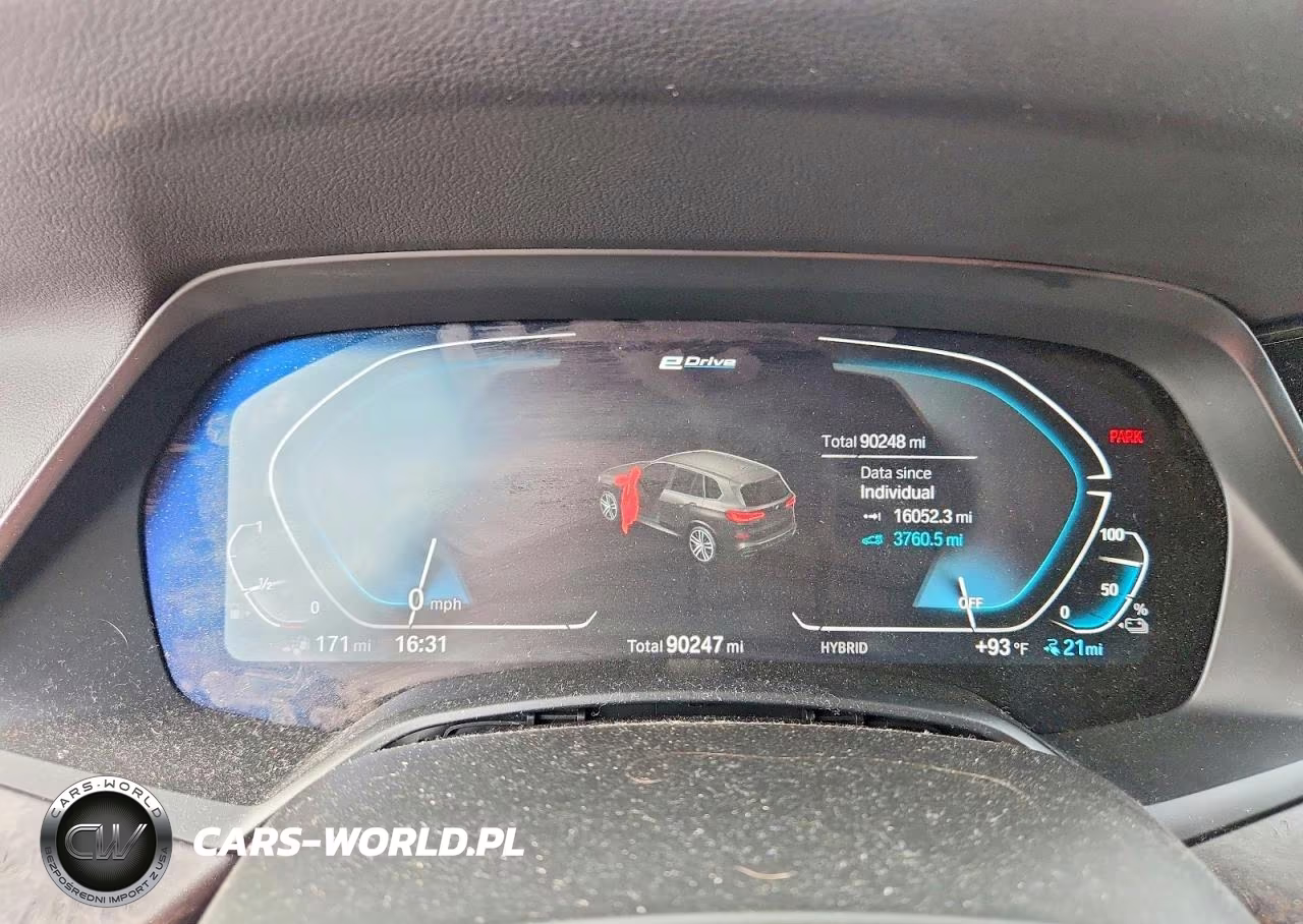 2021 BMW X5 xDrive45E VIN:5UXTA6C07M9E75429 - 9