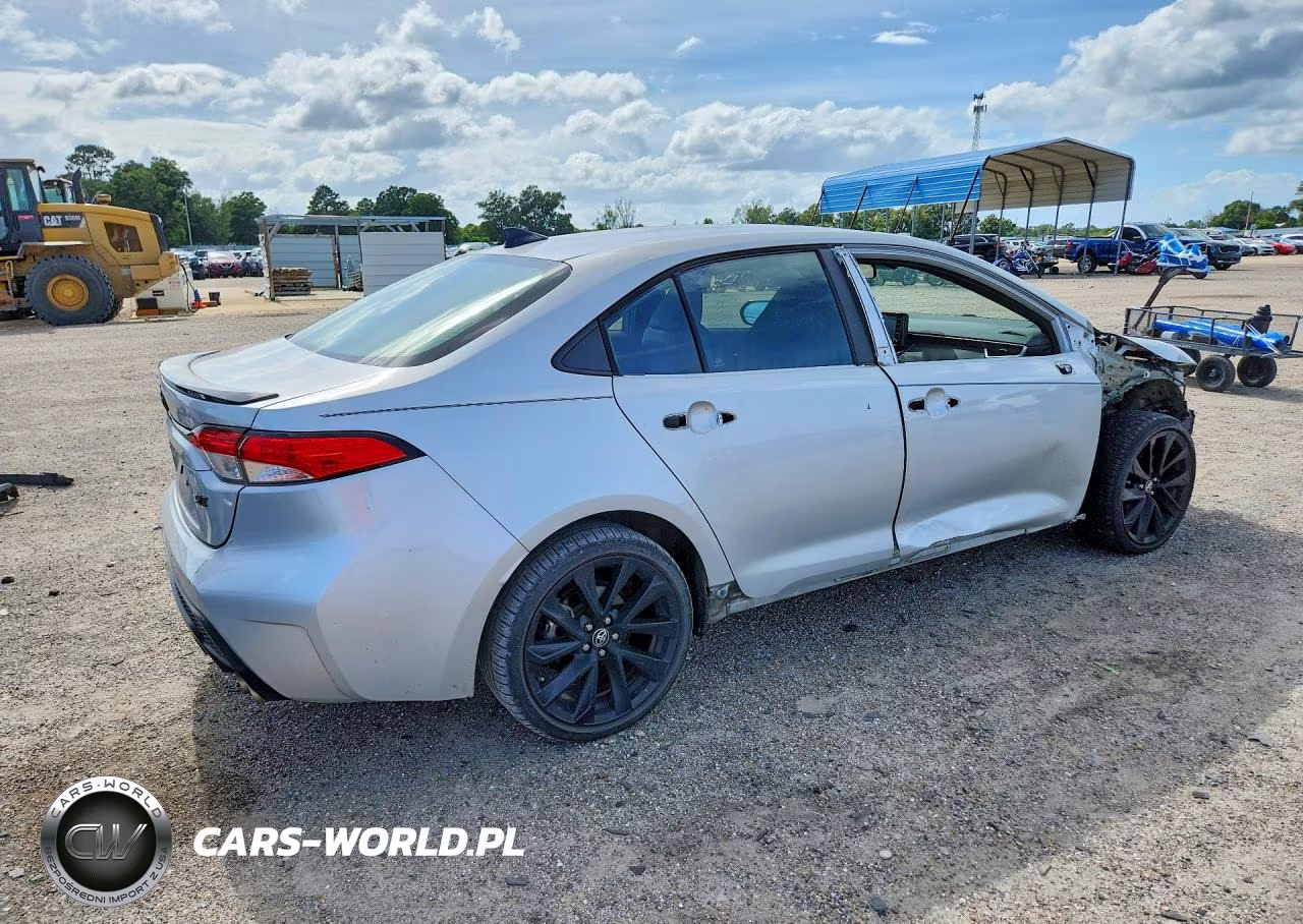 2022 Toyota Corolla Se VIN:5YFS4MCE9NP122171 - 3