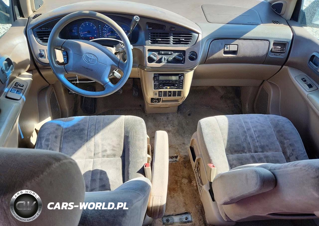 2001 Toyota Sienna Le VIN:4T3ZF13C21U368260 - 8