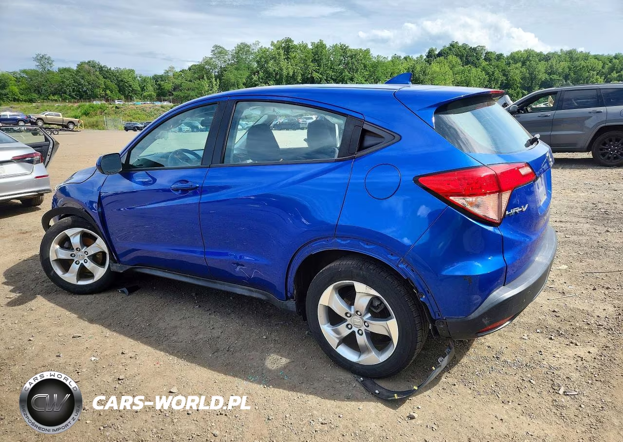 2018 Honda Hr-V Lx VIN:3CZRU6H36JG711870 - 2