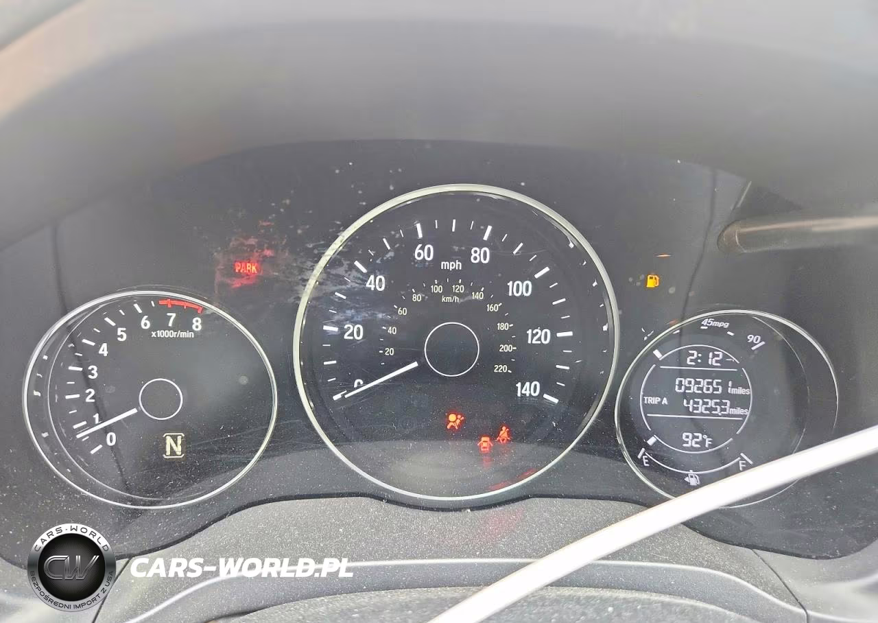 2018 Honda Hr-V Lx VIN:3CZRU6H36JG711870 - 9