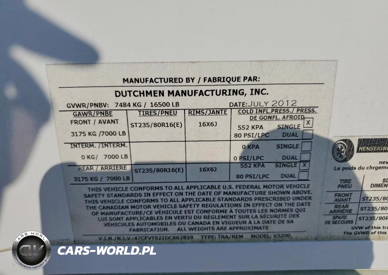 2013 Heartland Voltage Camper VIN:47CFVTS21DC662829 - 10