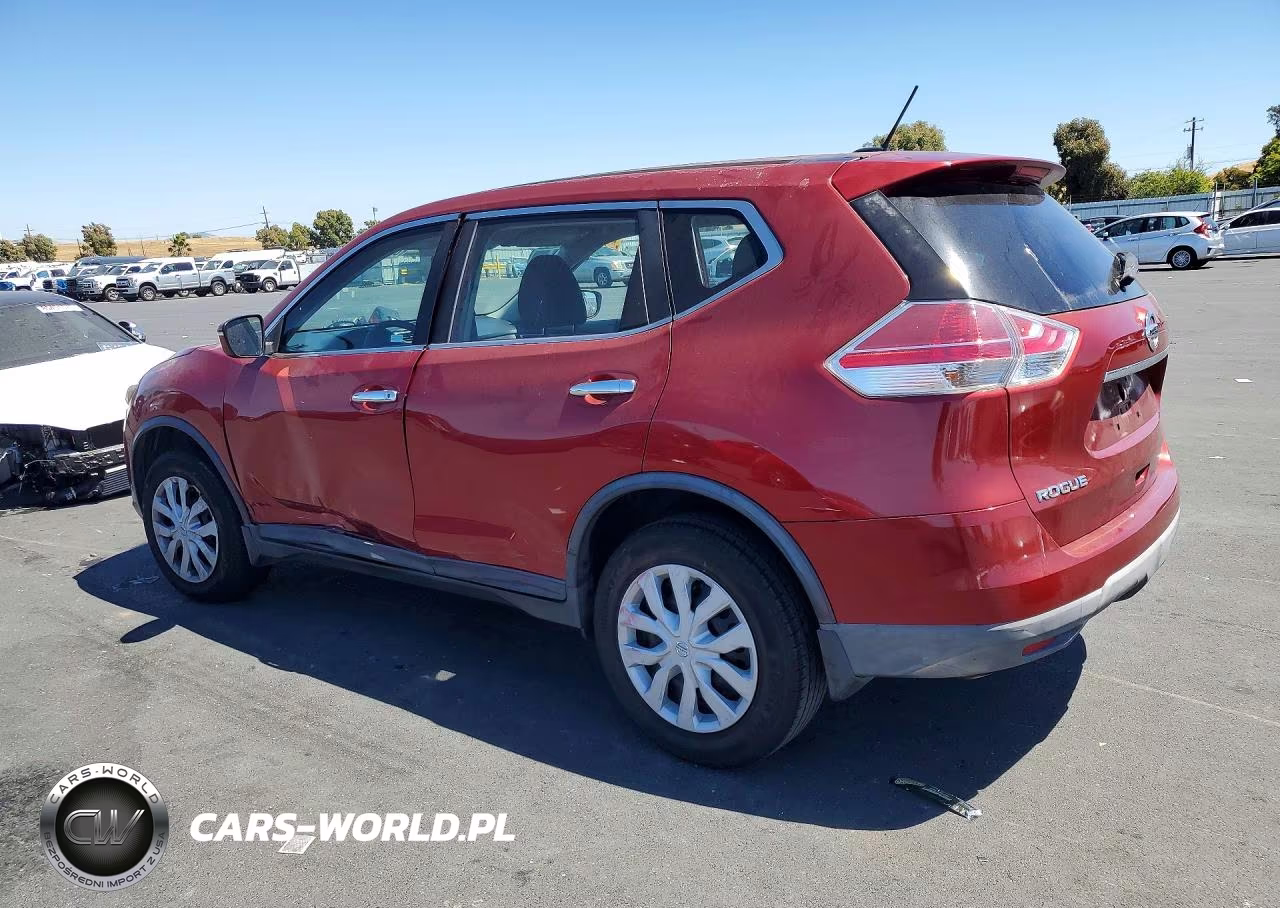 2015 Nissan Rogue S VIN:KNMAT2MT5FP555523 - 2