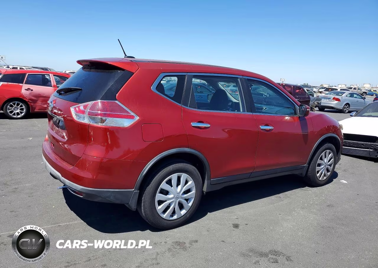 2015 Nissan Rogue S VIN:KNMAT2MT5FP555523 - 3