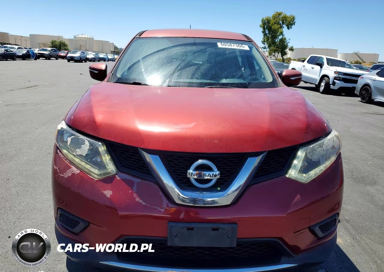 2015 Nissan Rogue S VIN:KNMAT2MT5FP555523 - 5