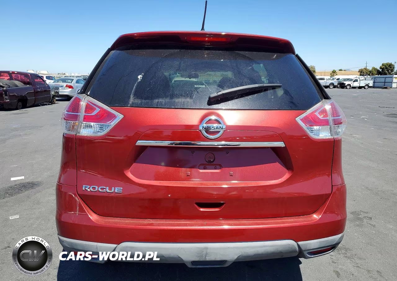 2015 Nissan Rogue S VIN:KNMAT2MT5FP555523 - 6