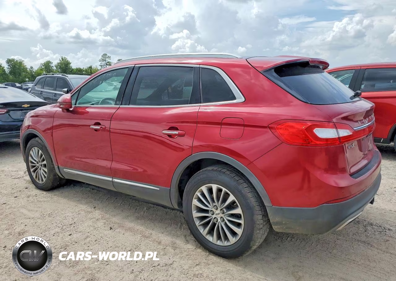 2017 Lincoln Mkx Select VIN:2LMPJ6KR6HBL16197 - 2