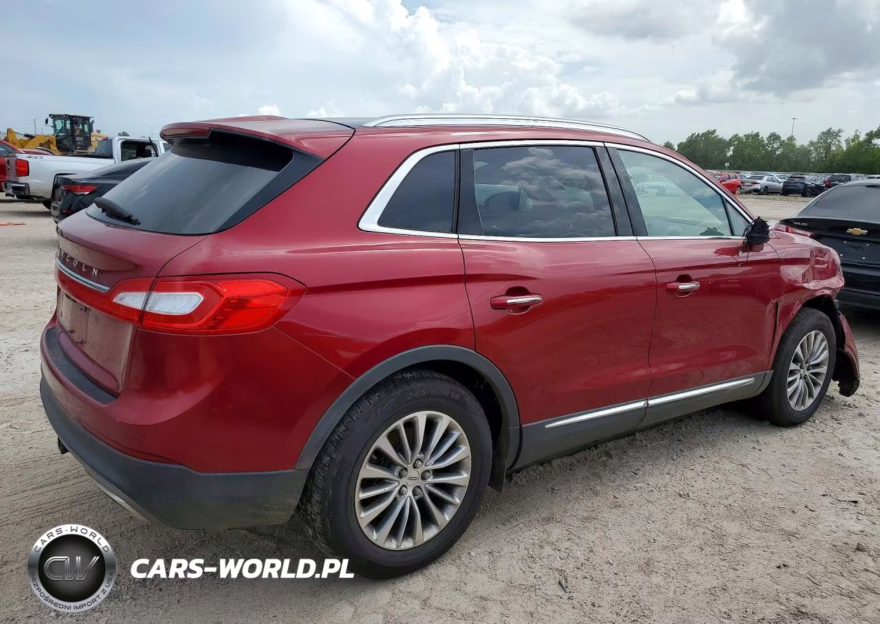 2017 Lincoln Mkx Select VIN:2LMPJ6KR6HBL16197 - 3