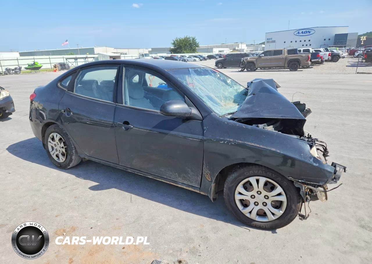 2009 Hyundai Elantra Gls VIN:KMHDU46D99U742096 - 4