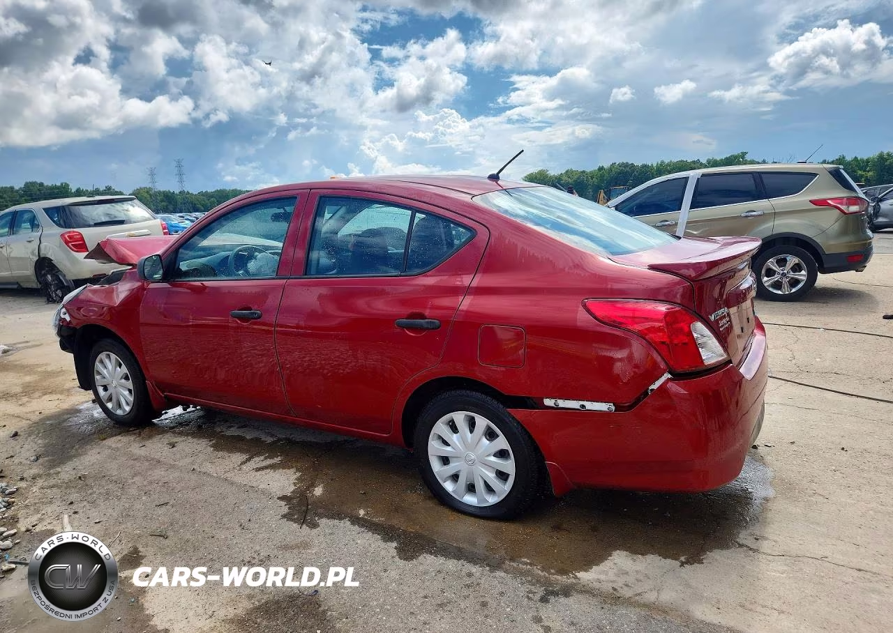 2015 Nissan Versa 1.6 S Plus VIN:3N1CN7AP7FL931967 - 2