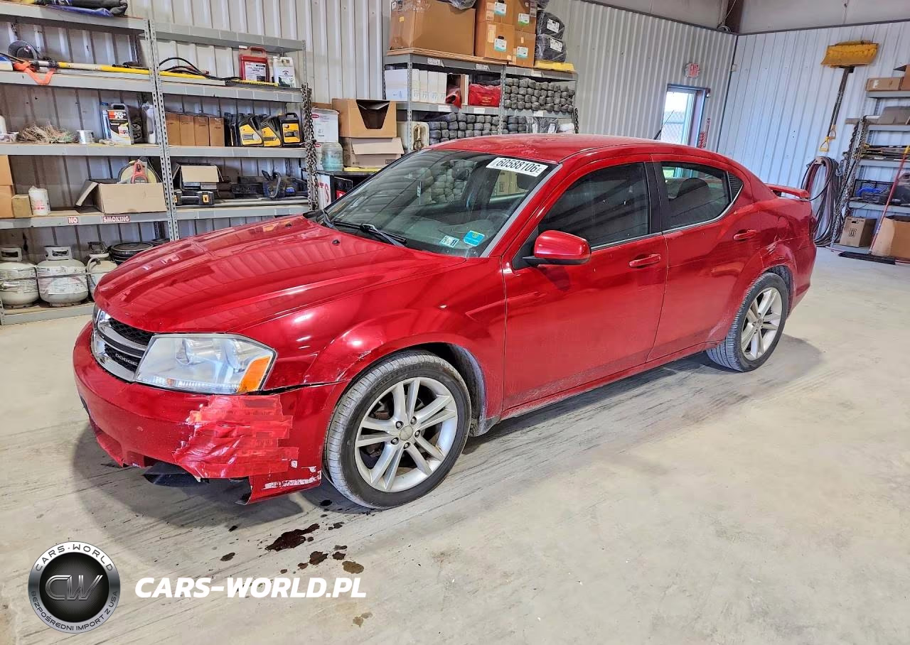 2011 Dodge Avenger Mainstreet VIN:1B3BD1FG3BN508669 - 1