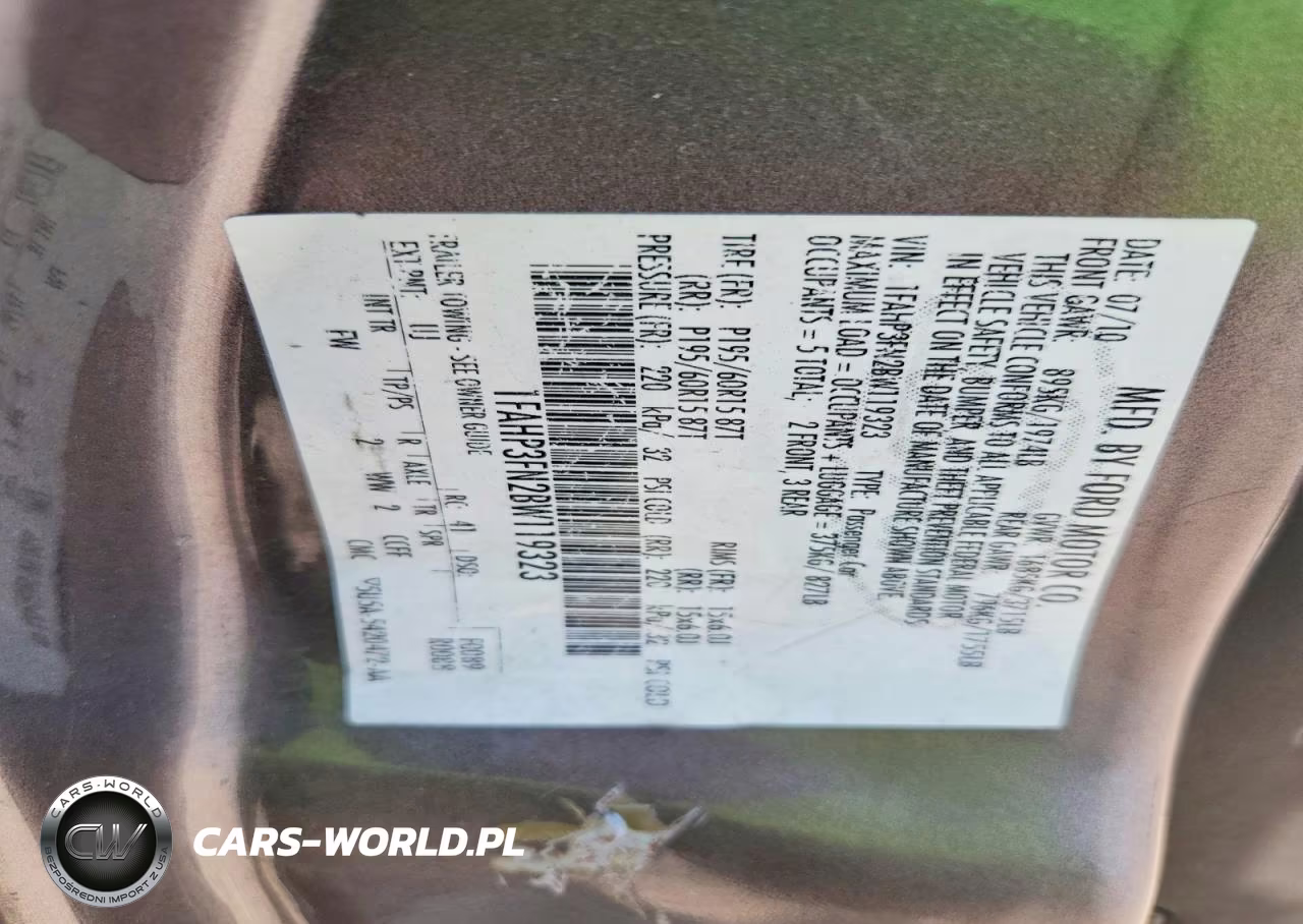 2011 Ford Focus Se VIN:1FAHP3FN2BW119323 - 12
