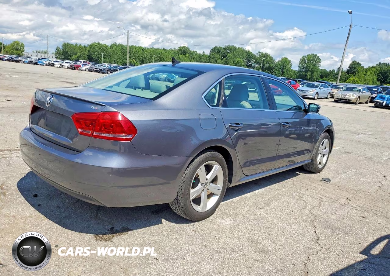 2015 Volkswagen Passat S VIN:1VWAS7A37FC119250 - 3