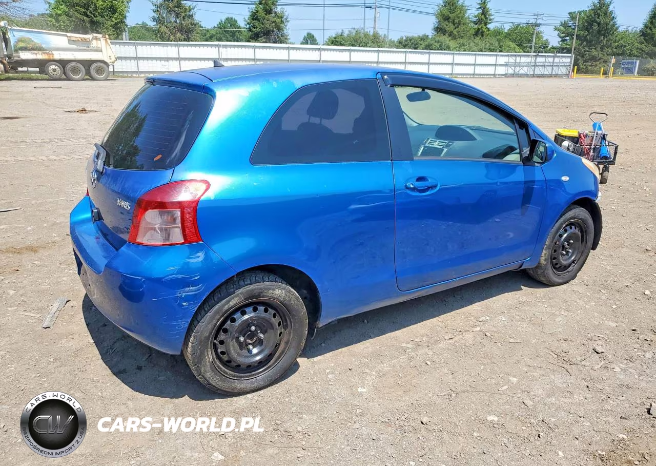 2008 Toyota Yaris Base VIN:JTDJT923185207518 - 3