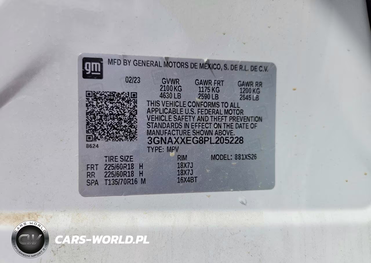 2023 Chevrolet Equinox Premier VIN:3GNAXXEG8PL205228 - 13