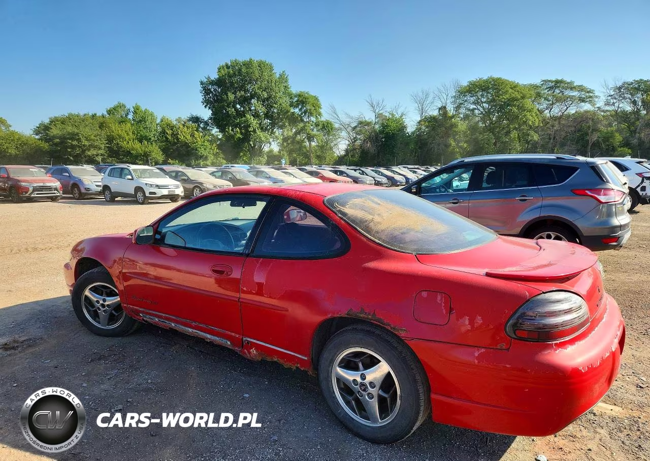 2001 Pontiac Grand Prix Gt VIN:1G2WP12K61F256687 - 2