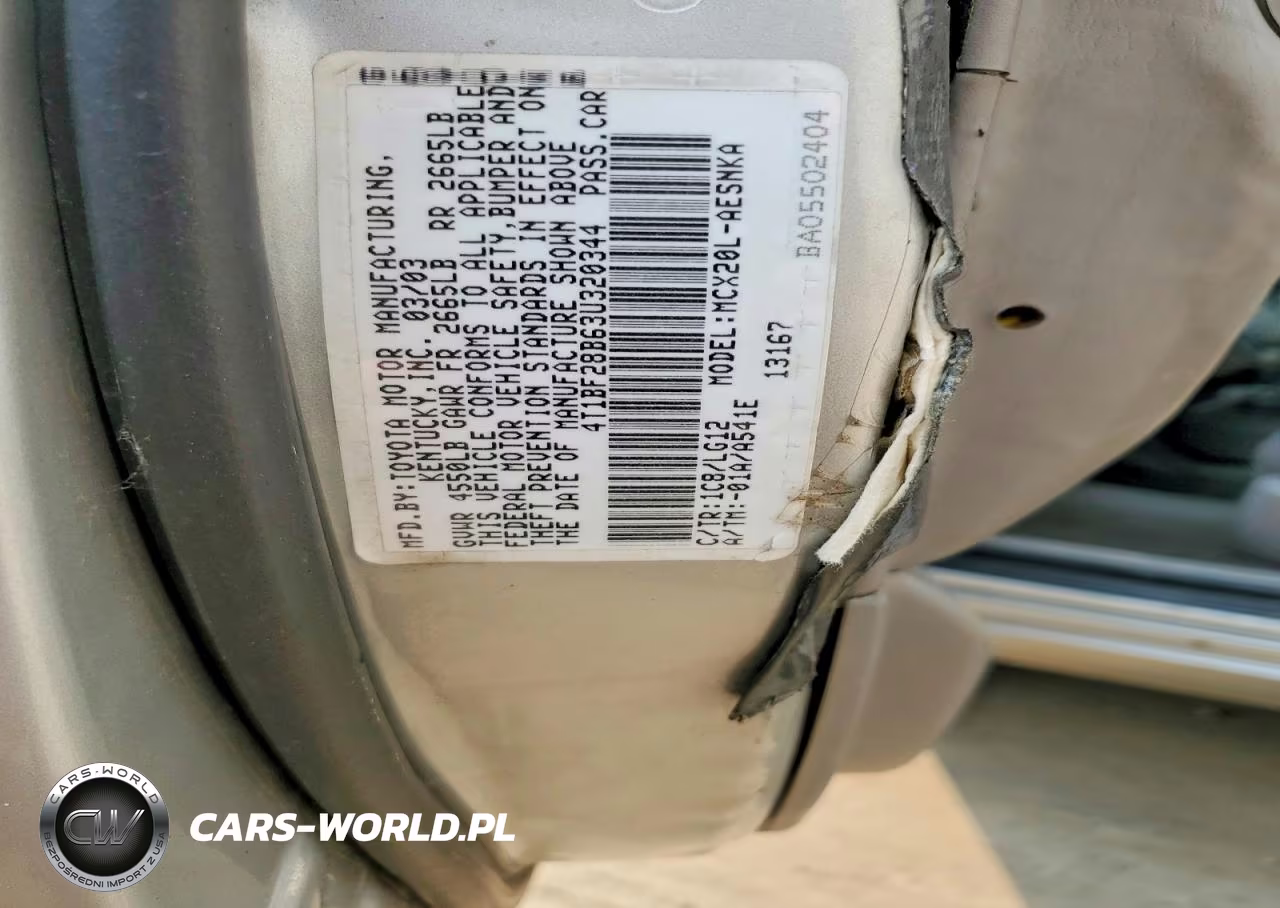 2003 Toyota Avalon Xl VIN:4T1BF28B63U320344 - 12