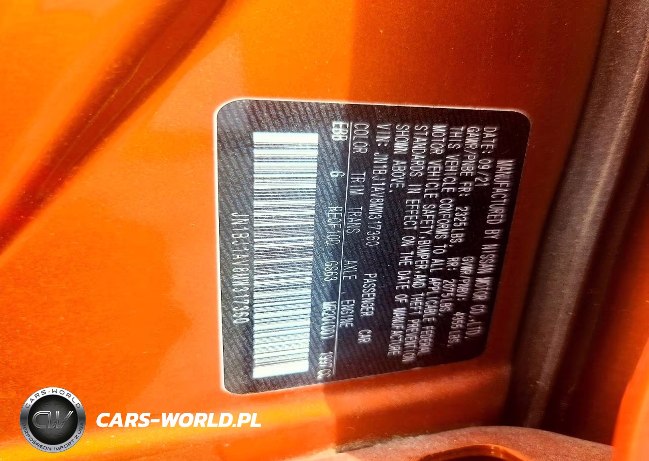2021 Nissan Rogue Sport S VIN:JN1BJ1AV8MW317360 - 12