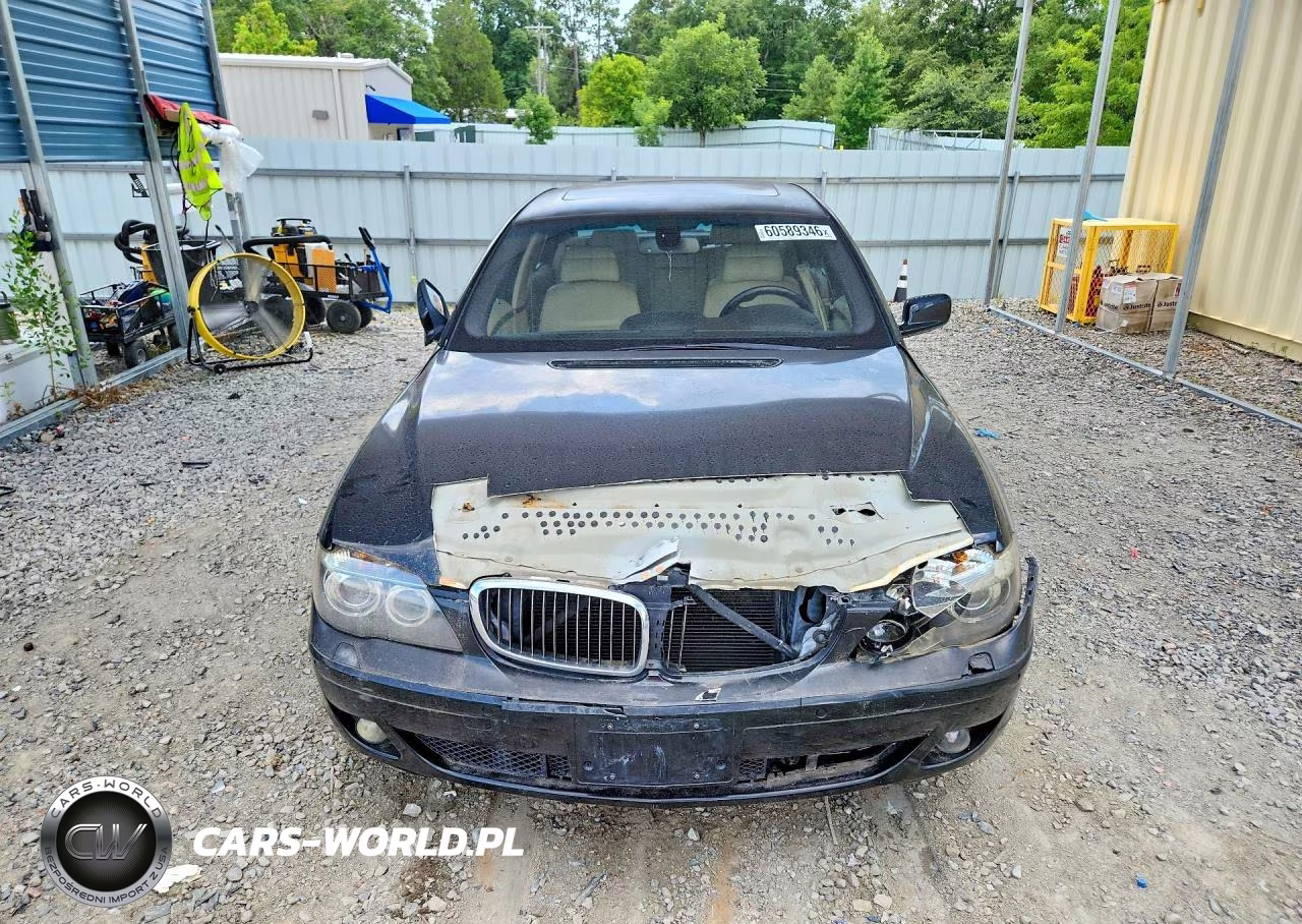 2008 BMW 750 Li VIN:WBAHN83558DT79945 - 5