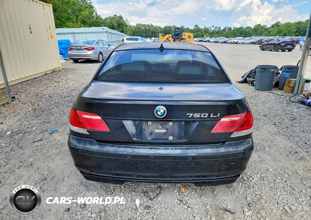 2008 BMW 750 Li VIN:WBAHN83558DT79945 - 6