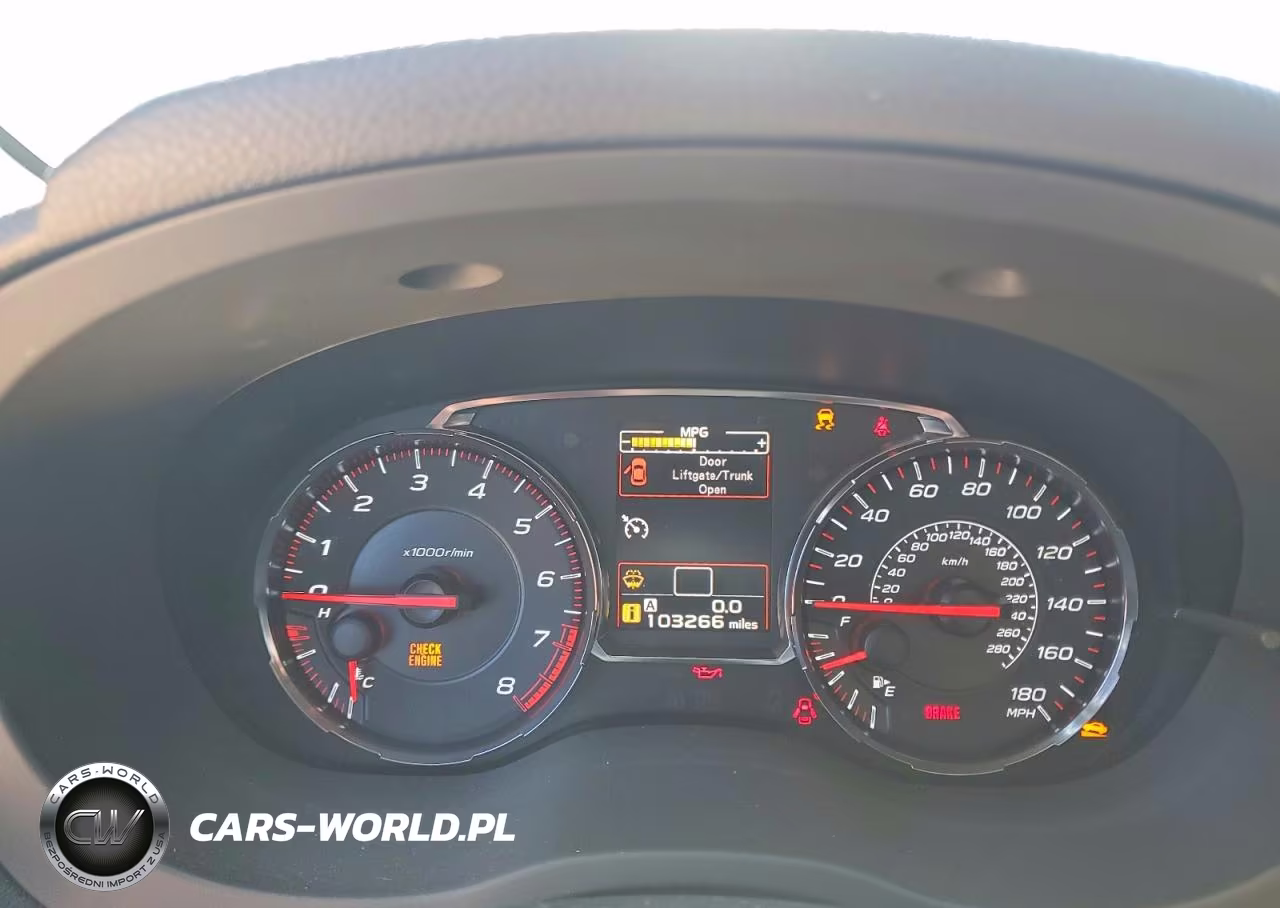 2018 Subaru Wrx Limited VIN:JF1VA1F60J9835703 - 9