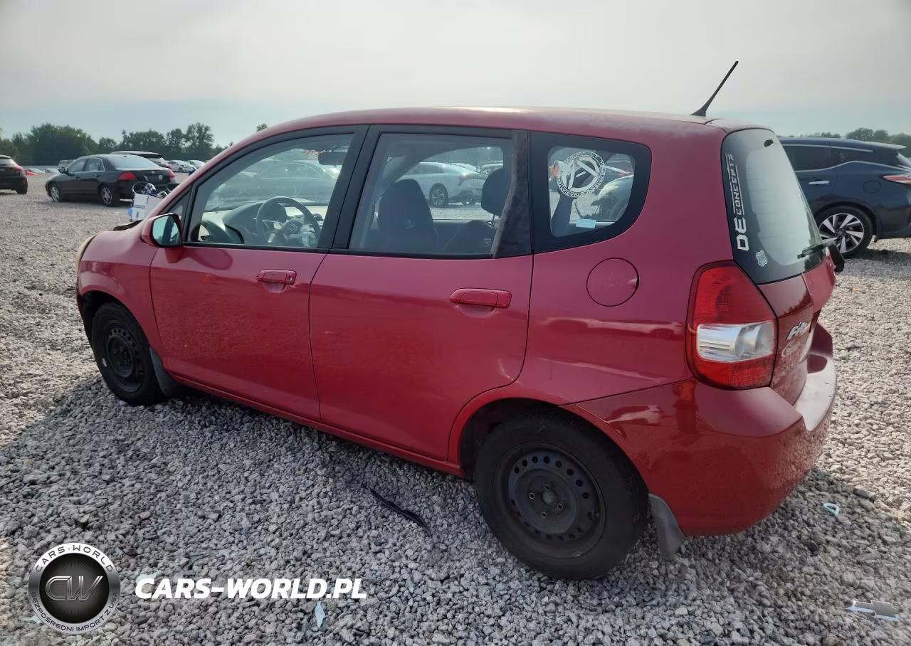 2008 Honda Fit VIN:JHMGD37458S070184 - 2