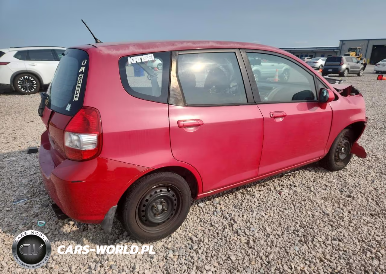 2008 Honda Fit VIN:JHMGD37458S070184 - 3
