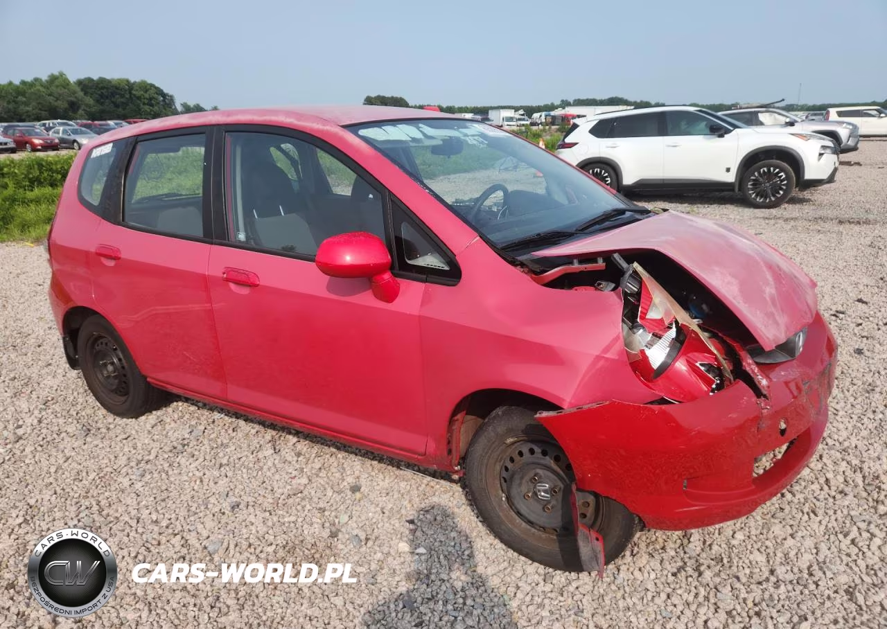 2008 Honda Fit VIN:JHMGD37458S070184 - 4