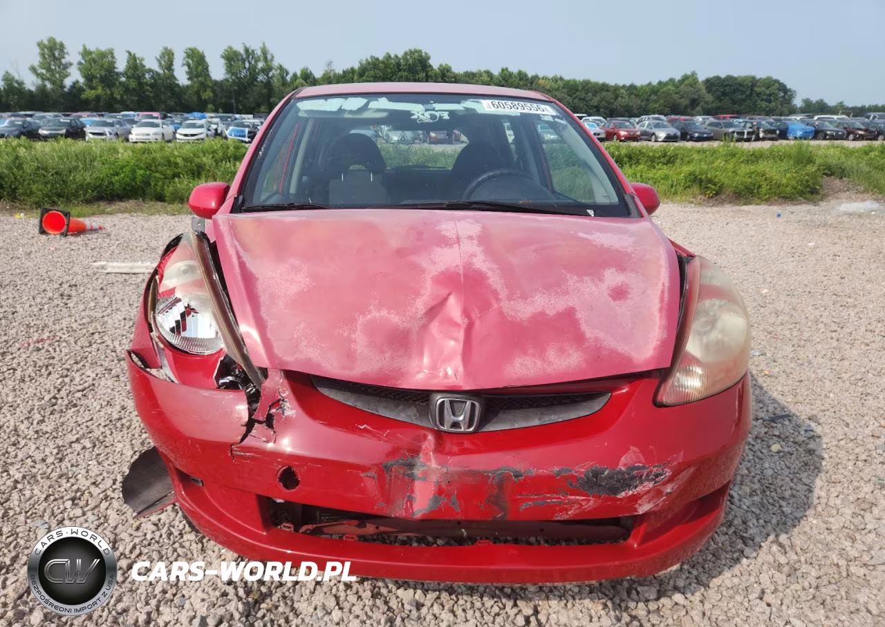 2008 Honda Fit VIN:JHMGD37458S070184 - 5
