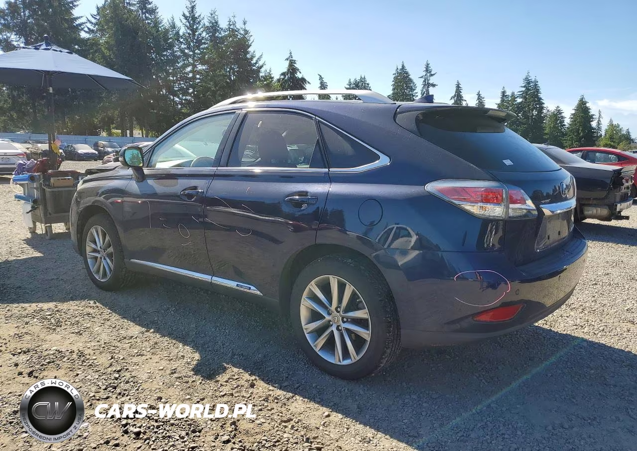 2015 Lexus Rx 450H VIN:2T2BC1BA4FC009810 - 2