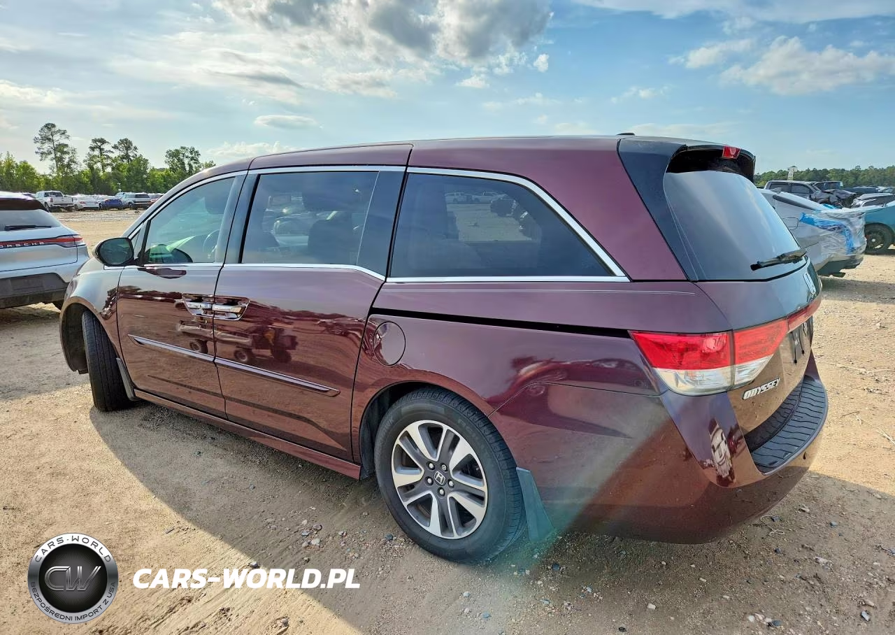 2014 Honda Odyssey Touring VIN:5FNRL5H96EB051395 - 2