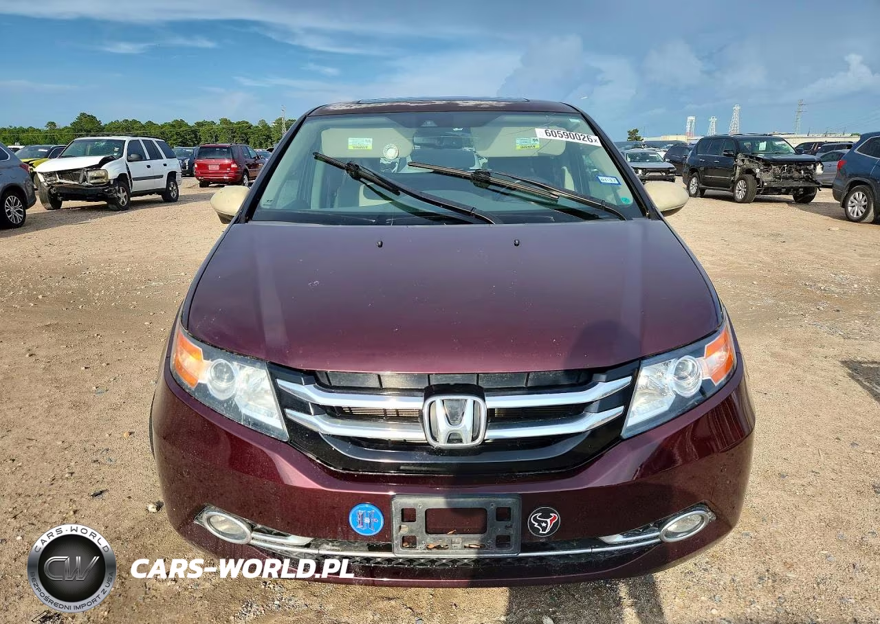 2014 Honda Odyssey Touring VIN:5FNRL5H96EB051395 - 5
