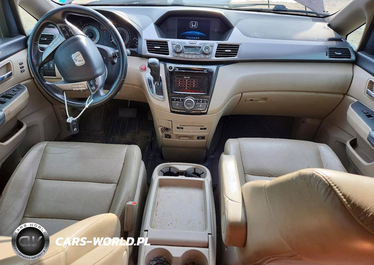 2014 Honda Odyssey Touring VIN:5FNRL5H96EB051395 - 8