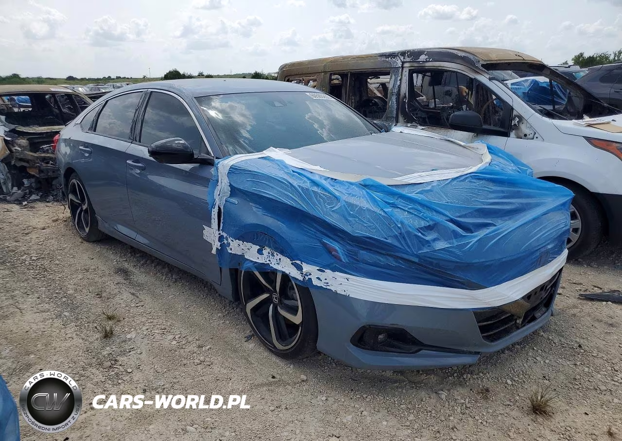 2022 Honda Accord Hybrid Sport VIN:1HGCV3F20NA041028 - 4