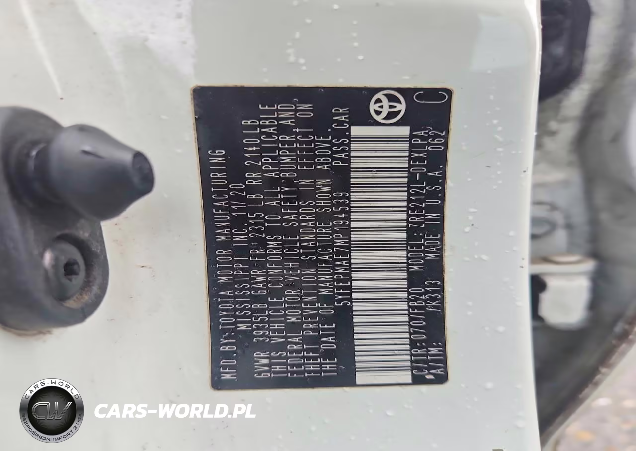 2021 Toyota Corolla Le VIN:5YFEPMAE7MP194539 - 13