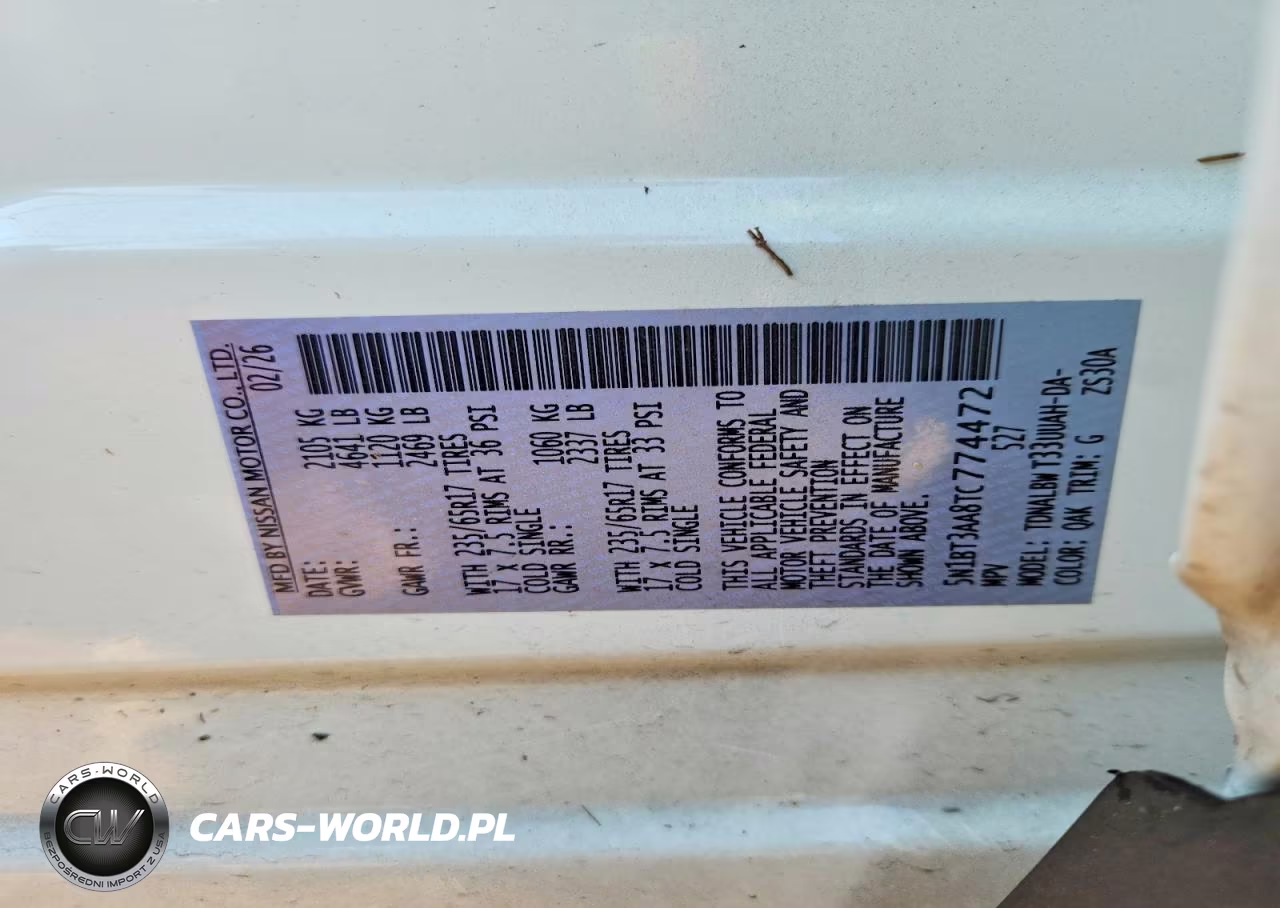 2026 Nissan Rogue S VIN:5N1BT3AA8TC774472 - 14