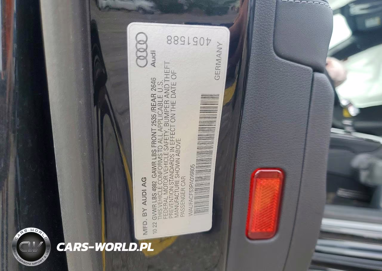 2023 Audi A5 Premium Plus 45 VIN:WAUFACF53PA016805 - 12