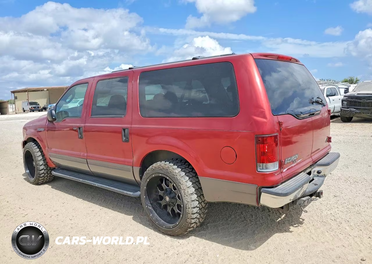 2003 Ford Excursion Xlt VIN:1FMNU40P03ED67725 - 2