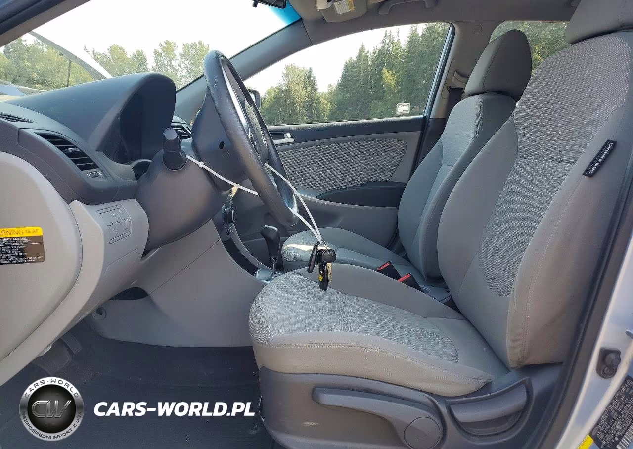 2013 Hyundai Accent Gs VIN:KMHCT5AEXDU126226 - 7
