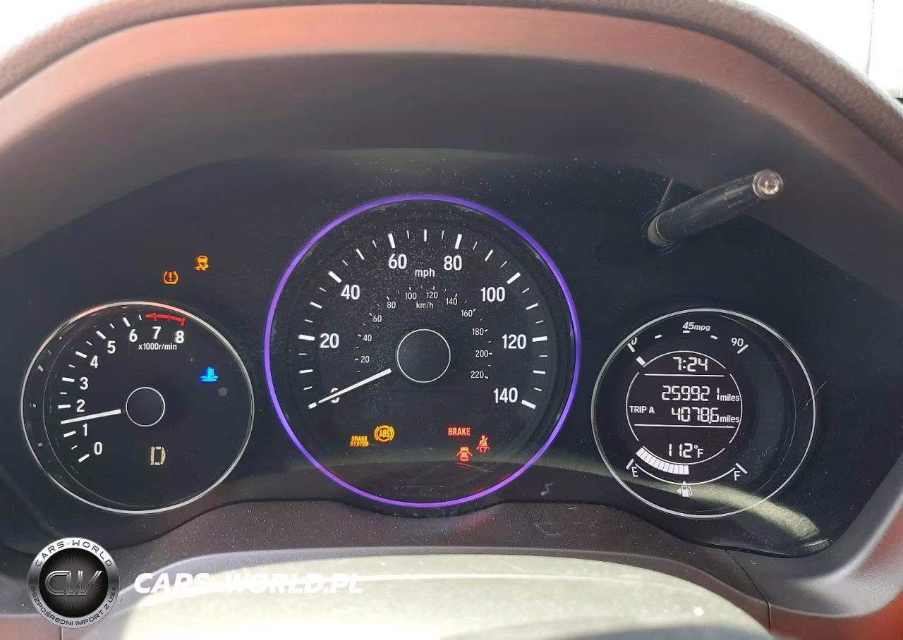 2016 Honda Hr-V Lx VIN:3CZRU5H31GM724420 - 9